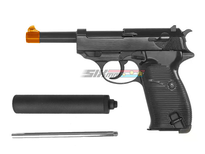 [WE-Tech] P38 Airsoft GBB Pistol[Short Barrel][BLK]