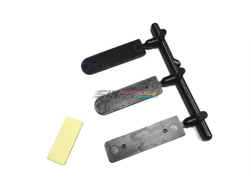 [WE-Tech] SMALL RICE 7 SMG Marking Plates Set [BLK]