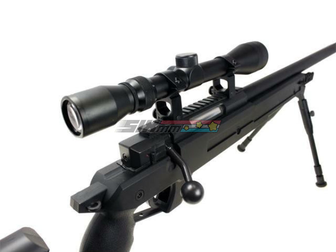 [WELL] ASG Sniper Spring Airsoft Rifle[Fullset][BLK]