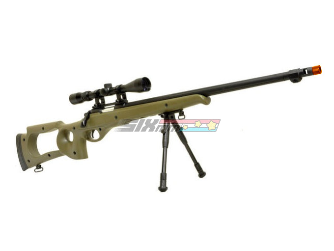 [WELL] Sniper Rifle ASG Full Set [OD]