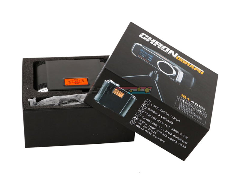 [WST] X01 Bluetooth Shooting Airsoft Speed Tester Chronograph With LCD Readout Display
