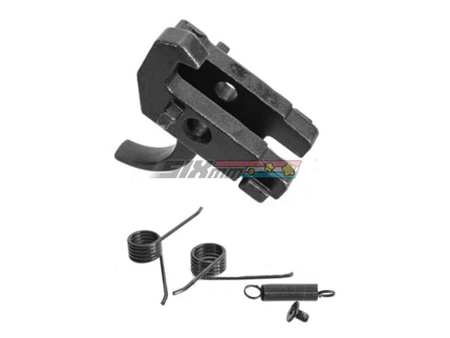 [W&S]Single Hook Steel Trigger Set [For GHK AK GBB Series]