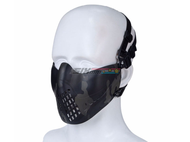 [WoSport] Tactical Protective Mask Dual-Mode Headband System M07 Navigator Mask [BLK]