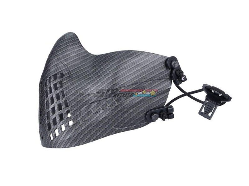 [WoSport] Tactical Protective Mask Dual-Mode Headband System M07 Navigator Mask [Carbon]
