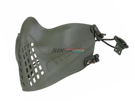 [WoSport] Tactical Protective Mask Dual-Mode Headband System M07 Navigator Mask [OD]