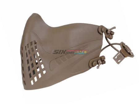 [WoSport] Tactical Protective Mask Dual-Mode Headband System M07 Navigator Mask [Tan]