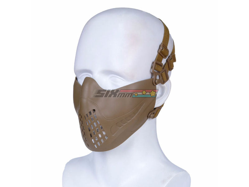 [WoSport] Tactical Protective Mask Dual-Mode Headband System M07 Navigator Mask [Tan]
