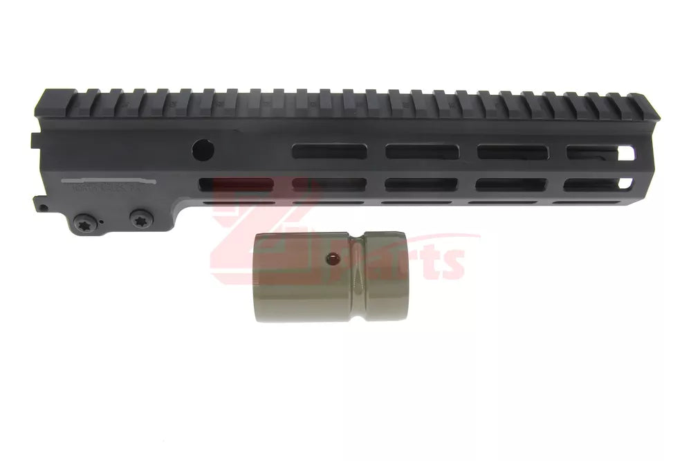 [Z-Parts] 10.5inch Alloy Handguard [For Systema M4 PTW Series][BLK]