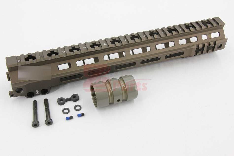 [Z-Parts] G Style MK4 13 inch Handguard[M-LOK Ver.][For WE-Tech M4 GBB Series][DDC]
