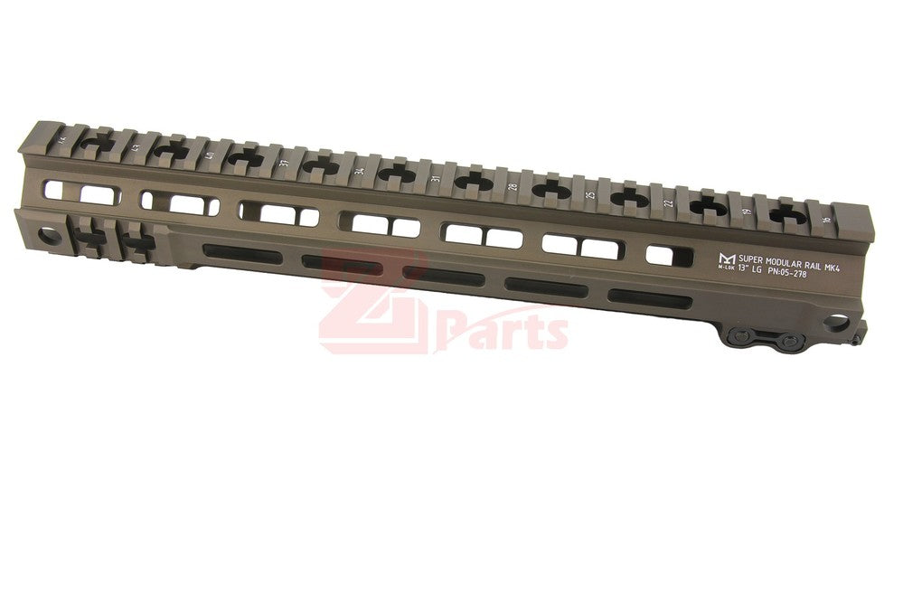 [Z-Parts] G Style MK4 13 inch Handguard[M-LOK Ver.][For WE-Tech M4 GBB Series][DDC]