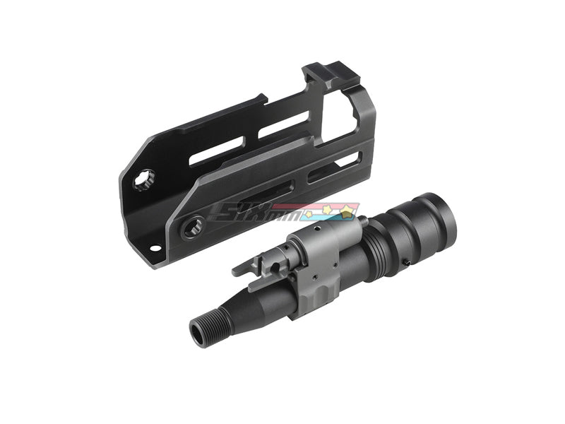 [Airsoft Artisan] Rattler Type Handguard Set [For SIG AIR MCX Virtus/Legacy AEG] [BLK]