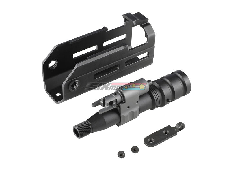 [Airsoft Artisan] Rattler Type Handguard Set [For SIG AIR MCX Virtus/Legacy AEG] [BLK]