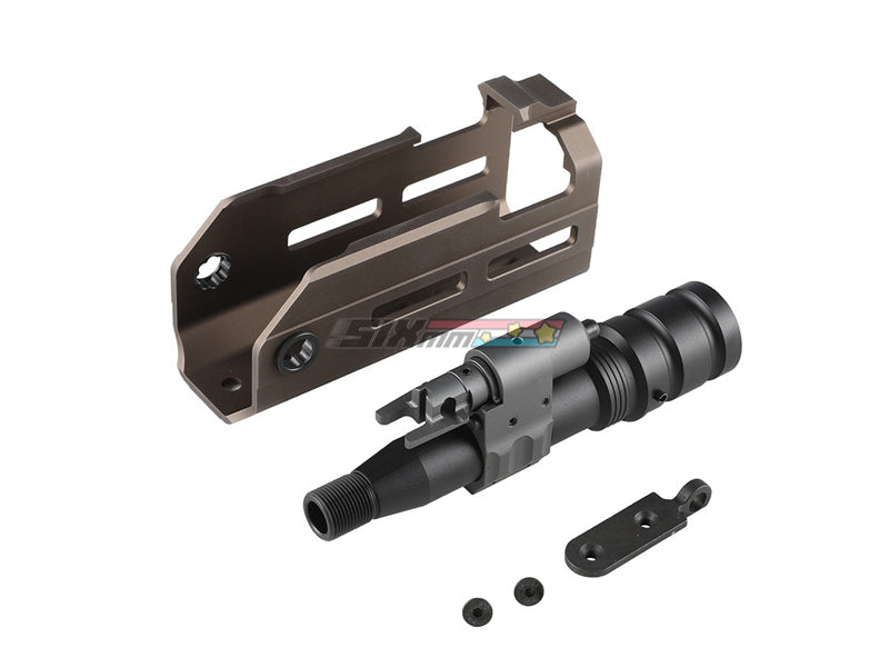 [Airsoft Artisan] Rattler Type Handguard Set [For SIG AIR MCX Virtus/Legacy AEG] [DE]