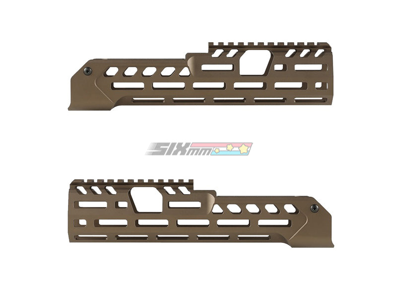 [Airsoft Artisan] Spear Type 10inch M-LOK Handguard Set [For SIG AIR MCX Virtus AEG][DE]