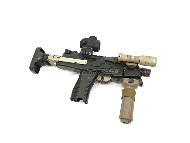 [Airsoft Artisan] B&T Type MP9/TP9 Retractable Stock [BLK]
