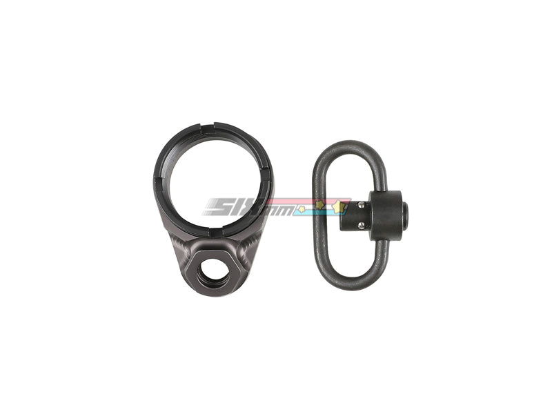 [Airsoft Artisan] Sling Mount Plate for Marui MWS GBB [Grey]