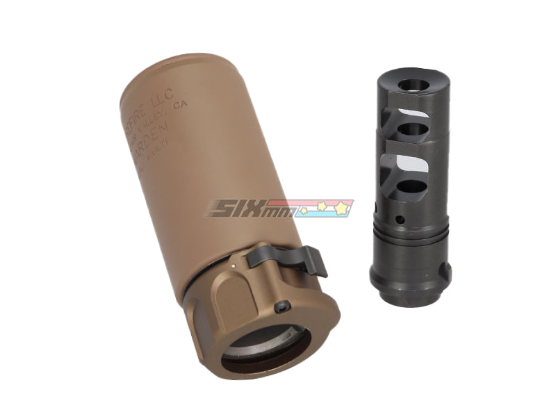 [Angry Gun] WARDEN BLAST Dummy Silencer[Full Marking][BK]