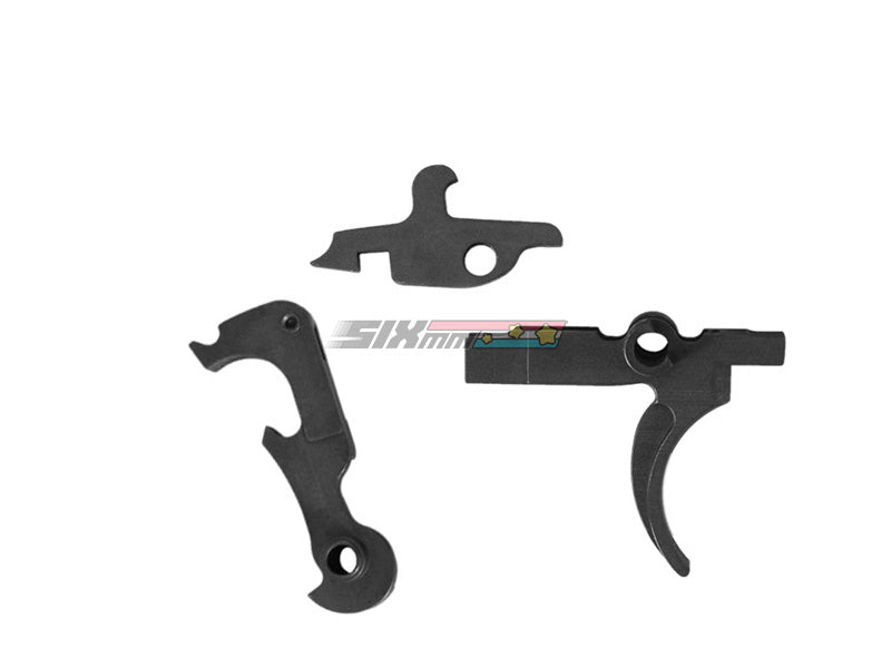 [Z-Parts] Steel Trigger Set[For KJ M4 GBB Series] – SIXmm (6mm)