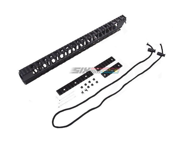 [Army Force] Wire Cutter CNC Aluminium Rail Set[16.2inch][BLK]