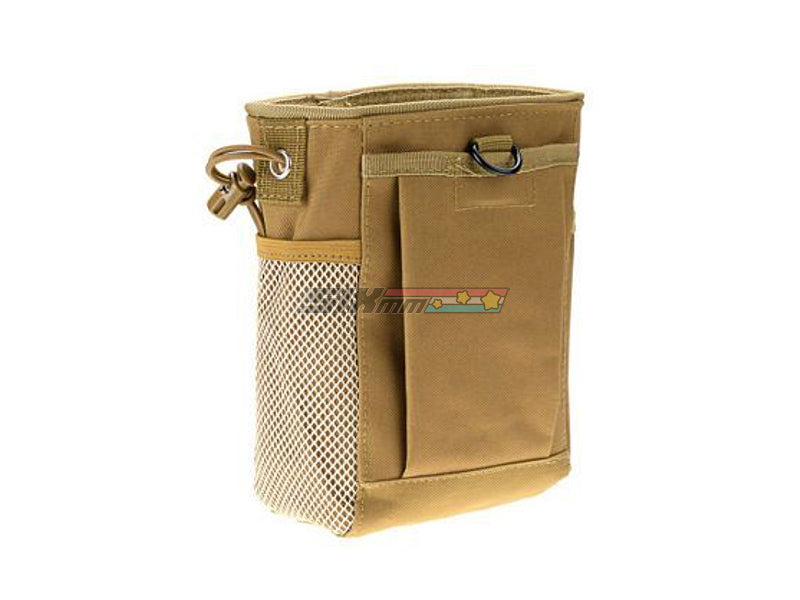 [CN Made] Airsoft Molle Magazine Mag NVG Tool Drop Pouch Bag [Tan]