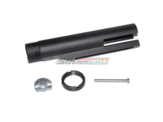 [DYTAC] CNC Stock Tube Assembly with Battery Wire Extraction[BLK]