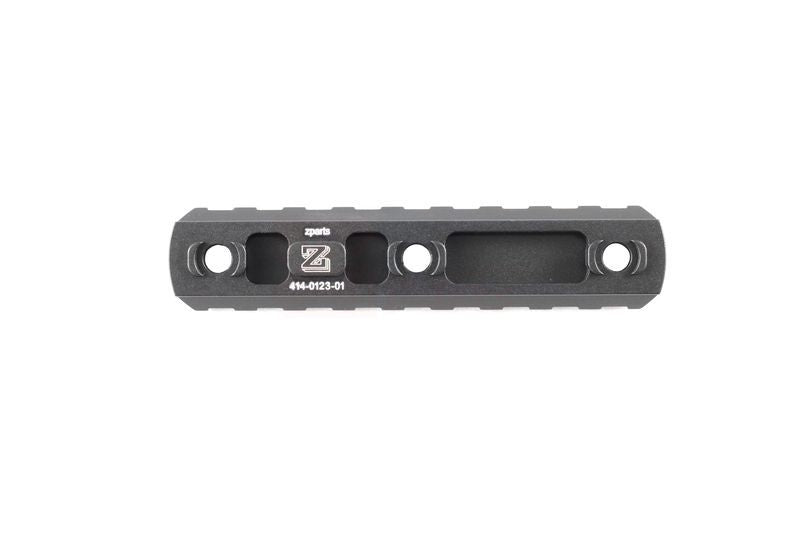  [Z-Parts] M-LOK System 9 Slots Alloy 20mm Rail (Blk) 