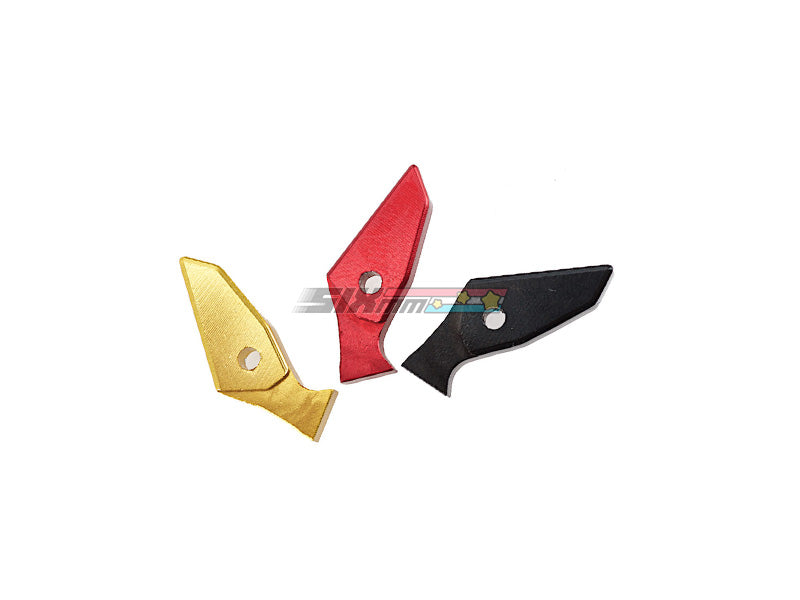 [Guns Modify] SA Flat Aluminum Adjustable Trigger for Tokyo Marui Model 17[BLK]