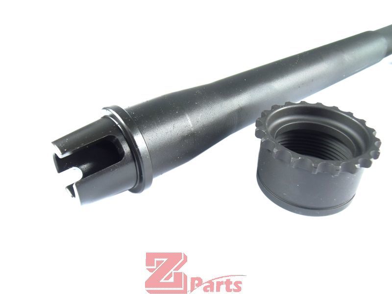 [Z-Parts] 10.5 inch Steel Outer Barrel Set for Marui M4A1 MWS GBB