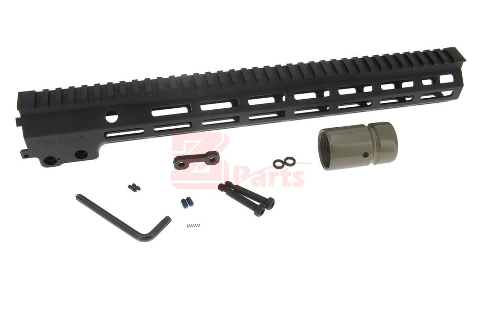 [Z-Parts] 15 inch Handguard for WE Mk16 GBB (Blk) 