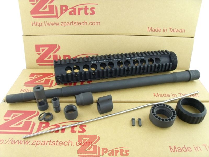 [Z-Parts] MK12 MOD1 Set w/ Aluminum Barrel For SYSTEMA PTW (BLK)