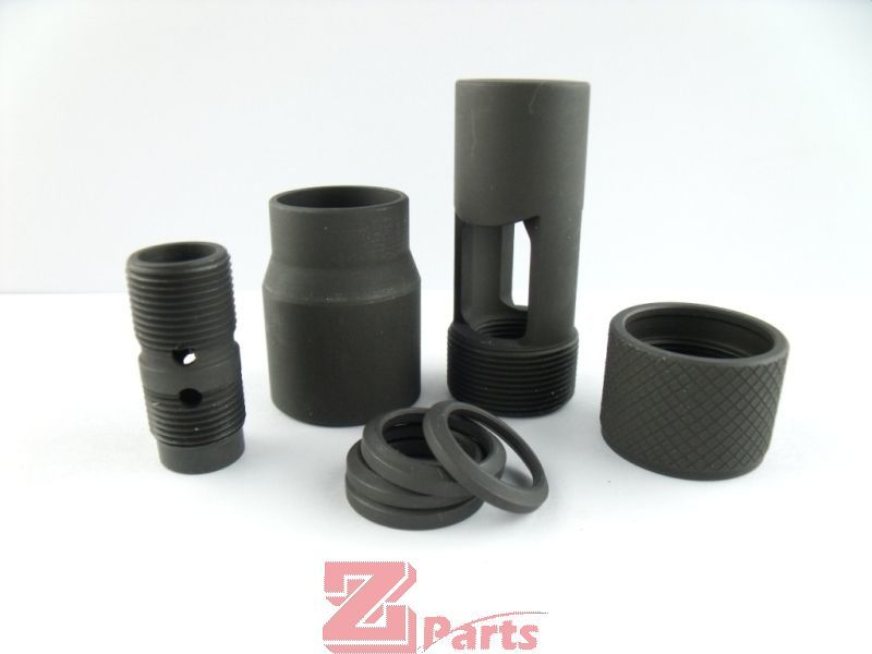 [Z-Parts] MK12 MOD1 Set w/ Aluminum Barrel For SYSTEMA PTW (BLK)